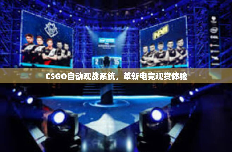 CSGO自动观战系统，革新电竞观赏体验